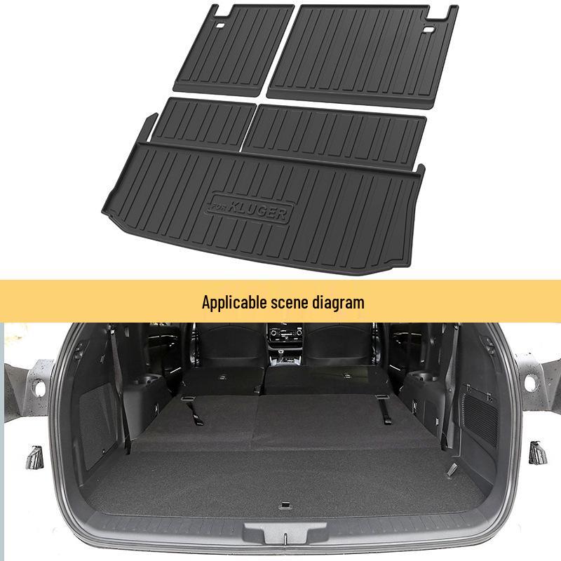 Highlander TPE Trunk Mat: Custom Fit and Stylish Protection