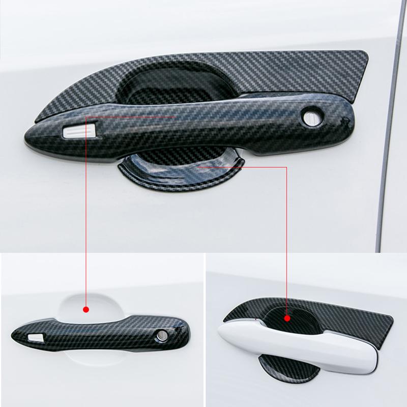 For Toyota Corolla E210 2019 2020 2024 2024 2024 2024 Hybrid ABS Car External Outer Door Handle Bowl Catch Cover Trims Stickers
