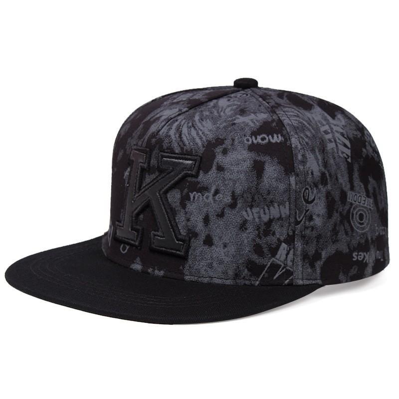 Luxury Fashion Unisex Letter Cap Men Hats Flat Top Baseball Cap Outdoor Adjustable Snapback Gorras Hombre Sports HipHop Sun Hat