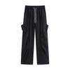 Khaki Paratrooper Quick-drying Pants Thin Summer New High-waisted and Thin Outdoor Sports Tooling Casual Pants