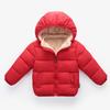 Kinder Fleece-gefütterte Baumwolljacke - Jungen und Mädchen Daunenjacke, Dicke Oberbekleidung