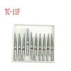 10pcs/box Dental Diamond Burs Drill FG Diamond 1.6mm Shank for High Speed Handpiece Burs