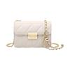 [FARFADET] Women's Shoulder Bag Quilted Pochette Crossbody Chain