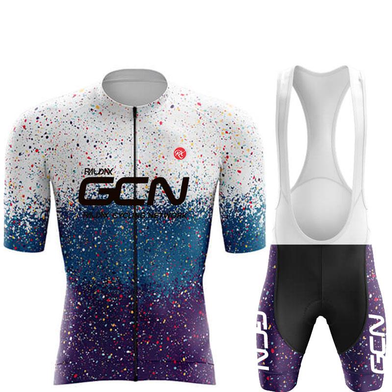 Radtrikot 2025 Herren Sommer Anti-UV Radanzug Atmungsaktiv Rennsport Mtb Fahrrad Sportbekleidung Radbekleidung