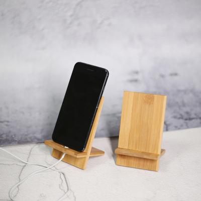 Držák na mobilní telefon Multifunkční Opakovaně použitelný Stabilní Dřevěný Univerzální Protiskluzový Přenosný Stolní Mobilní telefon