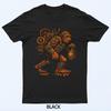 Steampunk Bigfoot Mechanical Gears Industrial Fantasy T-Shirt