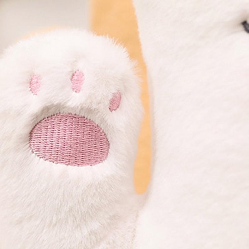 Cute Cat Stuffed Animal Pillow Long and Soft Perfect for Kids Bed or Sofa Decor