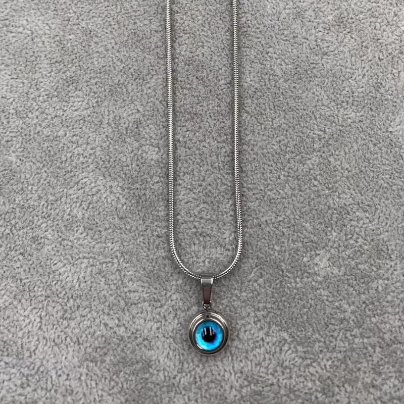 

Titanium steel gold exquisite collarbone chain men s personality light luxury necklace niche original design jewelry women tide One Size