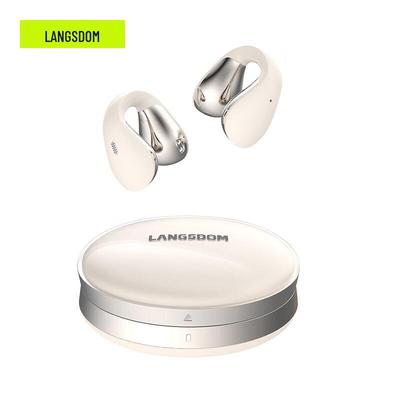 Langsdom AirSoul Open-Ear Clip Bluetooth Headphones