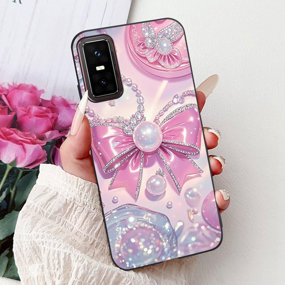 For Infinix GT 30 Pro X6873 2025 Elegant Floral Butterfly Phone Case For Infinix GT30 Pro 5G Soft Silicone TPU Cases