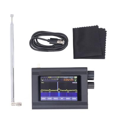 SDR-Empfänger 3,5 Zoll Touchscreen Software Defined Radio Empfänger AM SSB NFM WFM Vollband-Empfänger 50 kHz - 2 GHz