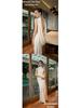 Elegant Summer Satin Evening Gown - Sexy European & American French Style Long Dress for Women
