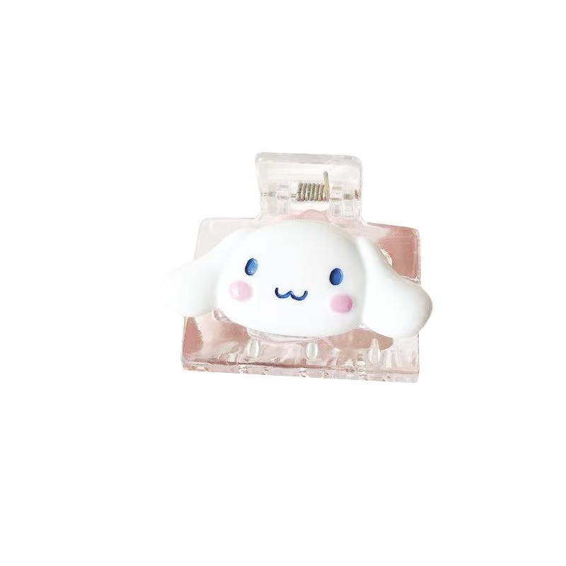 

Anime 2021new Japanese Hair Claw Cartoon Big Ear Dog Acrylic Makeup Hair Styling Cinnamon Dog