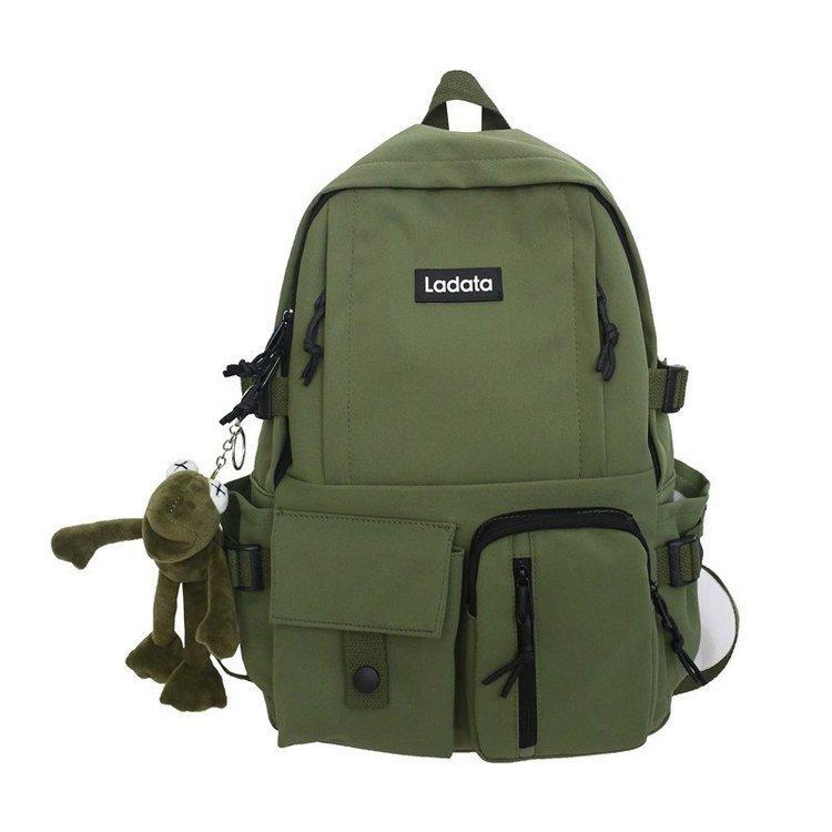 New Korean Version Junior High School Student Schoolbag Harajuku Ulzzang College Style Backpack Computer Backpack LOGO