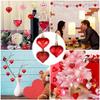 Valentine's Day gifts Balls Pendant Plastic Heart-shaped Decor DIY Ornament Party Year Supplies Ornaments New Home Gift X5U0