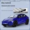 1:24 Tesla Alloy Car Model Simulation Toy - New Energy Vehicle for Kids