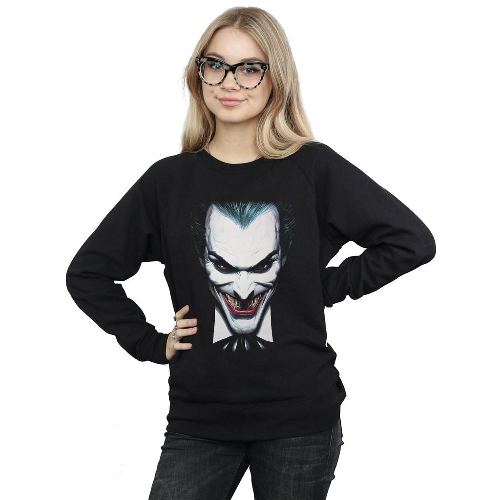 DC Comics Womens/Ladies The Joker By Alex Ross Sweatshirt