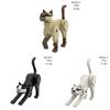 Pet Cat Building Blocks Set With Abs Material Creative Diy Toy For Kids
