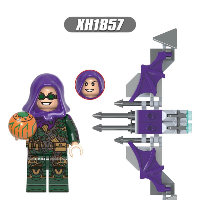 

Конструктор Іграшки Людина-павук Доктор Стрендж Зелений Гоблін Едді Пластикові Збірні Будівельні Блоки X1857