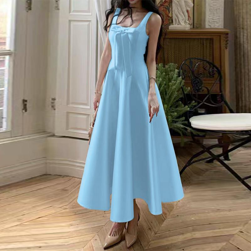 ZANZEA Women Casual U-Neck Summer Sleeveless A-line Dress