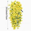 Wall Hanging Artificial Morning Glory Vine Eucalyptus Fake Flower Garden Ornament