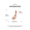 Ahthen Copper Bead Charms High Heels Dangle Charm Fit Snake Chain Bracelets Necklaces for Women Jewellery Making