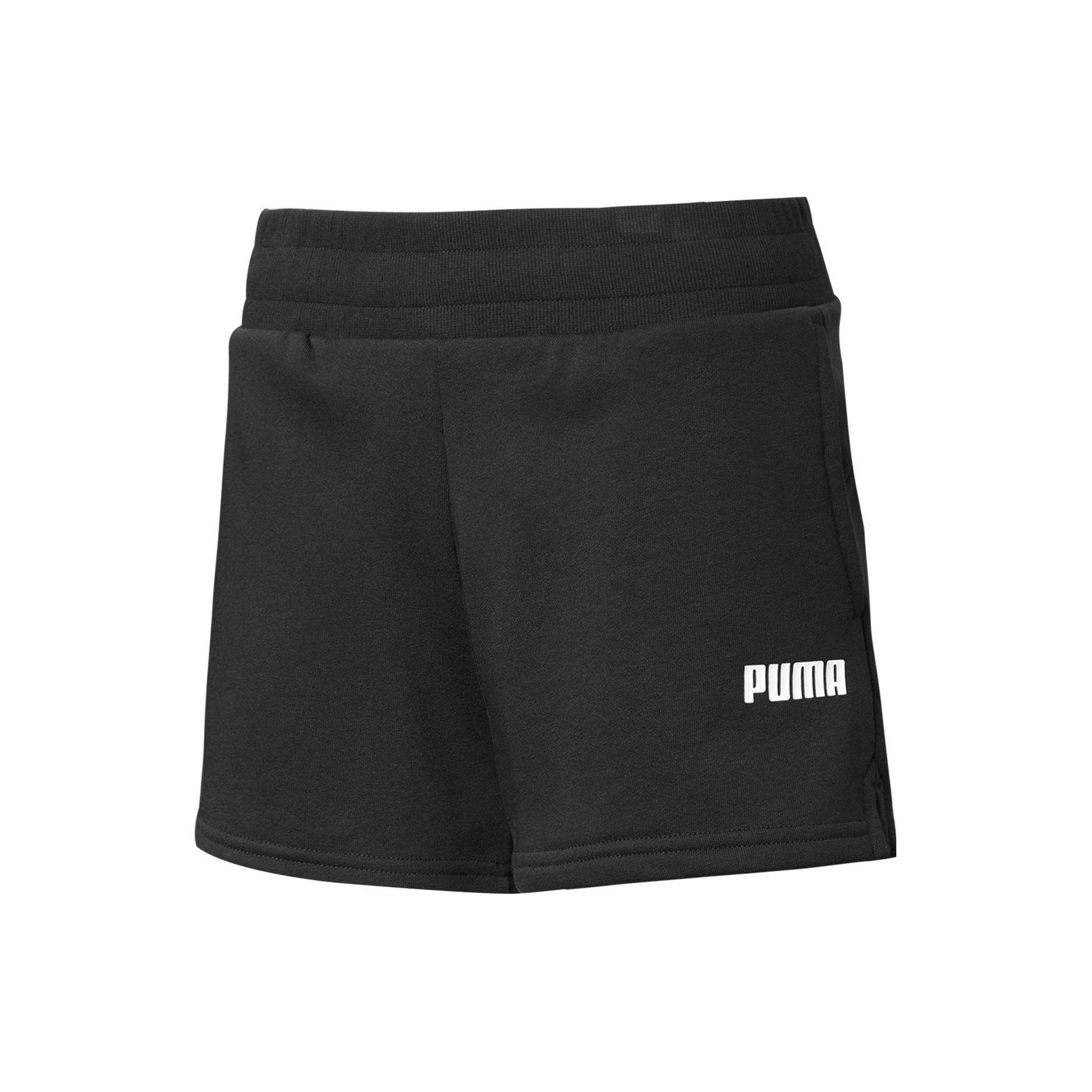 

Puma Essentials Solid Print Casual Shorts Women shorts Black 855328-01 L