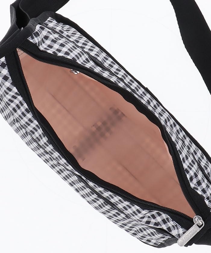 Official Shoulder Bag CLASSIC Gingham Check Noir [LeSportsac] HOBO/7520 Women's