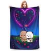 Cute Bear Cartoon Bubu Dudu Soft Blanket For Kids Plush Bedroom Throws Flannel Bedspread Sofa Bed Cover