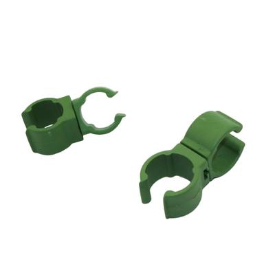 Fissaggio in plastica Staffa per serra Palo Morsetto fisso Rotante a 360 gradi Pianta da giardino Innesto Pali Connettore Clip 10 Pz