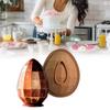Oster-Halbeier-Formen DIY Silikonformen Fondantform Süßigkeiten Schokoladenformen Kuchen Dekoration Werkzeuge Silikonmaterial