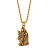 @ Indischer Traditioneller Radha Krishna Anhänger Mit Kette Für Unisex