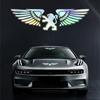 New Car Colorful Laser Angel Wing Body Windshield Sticker Car Accessories For Peugeot 206 207 307 3008 2008 308 508 301 208 RCZ