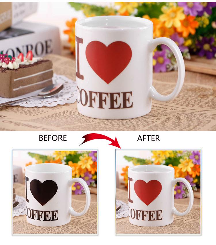 Creative Color-Changing Owl Ceramic Mug - Temperature-Sensitive Magic Cup Gift.