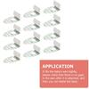 20pcs Baby Bath Ear Cover Waterproof Baby Ear Stickers One Time Ear Patch Newborn Ear Protection for Swimming Showering