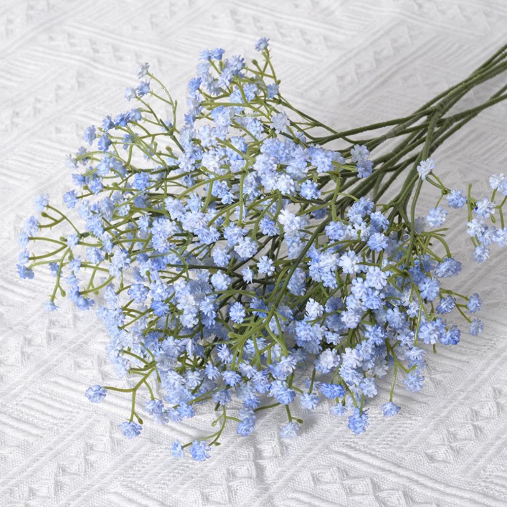 Soft Rubber Gypsophila Flowers 52cm Length Simulated Flower Wedding Party Decoration