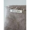 Used ASAUCEMELER 100% Belgian Linen Fringe Stole Large Shawl