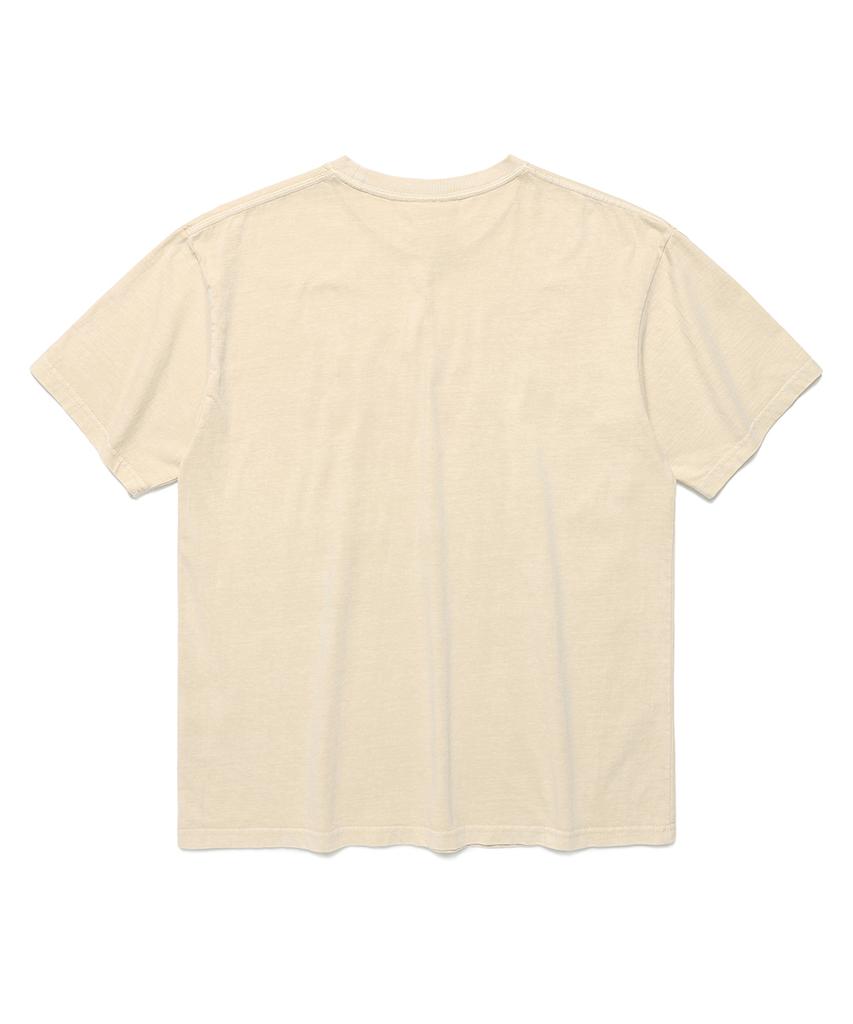 CAVISH Pigment City Blues Ss Tee Ivory(Cv2Emut513A)