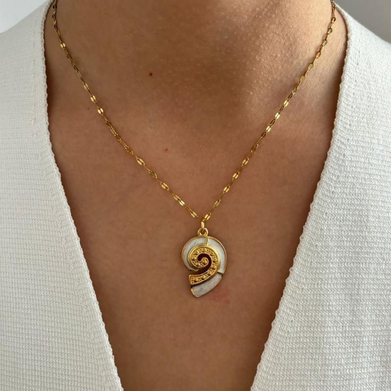 Ocean Theme Adjustable Pendant Necklace Kids Neck Jewelry Kids Fashion Neck Jewelry Perfect for Daily and Party Use