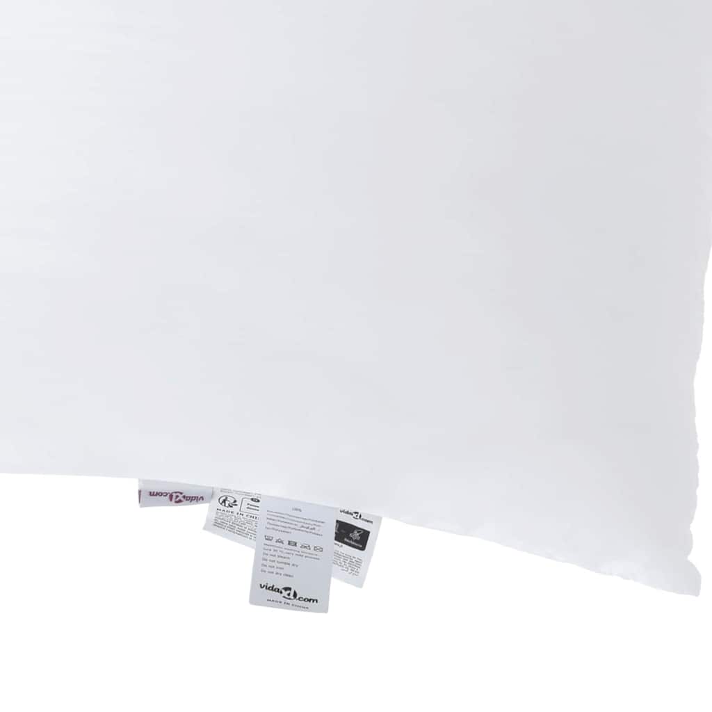 Head Pillow with Pillow White 80 X 40 X 20 Cm Polyester