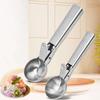 Ice Cream Scoop Kitchen Gadgets Stainless Steel Melon Baller Trigger Ice Cream Scoop Multifunctional Scoop Kitchen Supplies TMZ