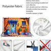 2D plane, 1 piece of vibrant and imaginative background fabric, suitable for festival decoration