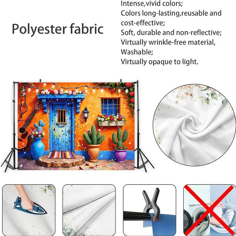 2D plane, 1 piece of vibrant and imaginative background fabric, suitable for festival decoration