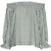 Vero Moda Womens/Ladies Striped Relaxed Fit Off-the-Shoulder Blouse