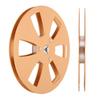 1 4 7 Inch Empty Reel 6 Hole Aluminum Alloy Open Reel Sound Tape Empty Reel Opening Machine Part Gold
