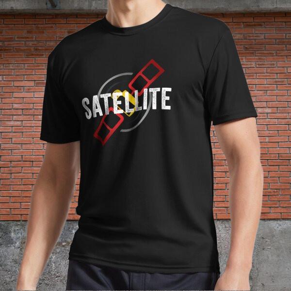 Satellite  [2010    Germany]  Active  Logo Unisex T-Shirt XXXL