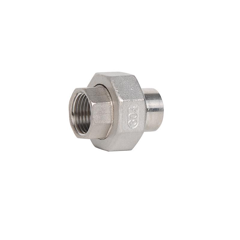 304 Stainless Steel Union with One End Welded & One End Male/Female Thread