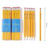 Yellow Hexagonal HB-Pencils Set Smoothly Writing Pencil Set Student Stationery