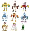 MOC My Singing Monster Stavebnice Hudební Robot Sbor Kostky Hra Kreslený Monstrum Kostky Skládací Hračky Dětský Narozeninový Dárek