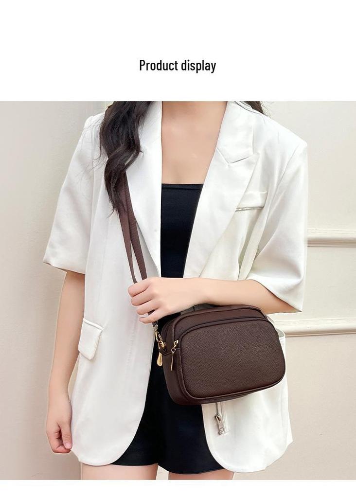 Women's Trendy Small Square Crossbody Bag: Light Luxury, Fashionable, High-End Feel, Stylish Single Shoulder Diagonal Design